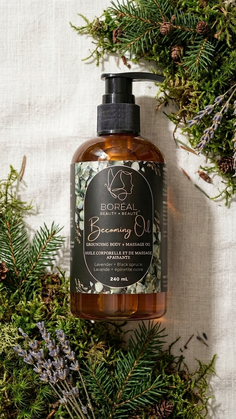 Boréal Becoming Body and Massage Oil